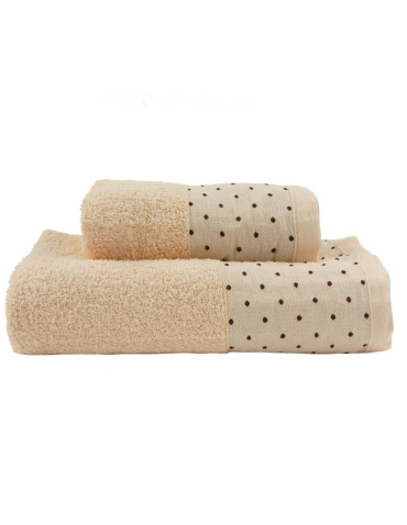 Kąpielowe - Mały ręcznik kąpielowy bawełniany POMARAŃCZOWY - produkt 1