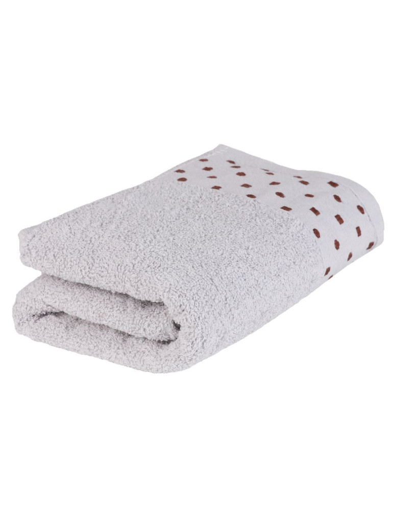 Mały ręcznik kąpielowy bawełniany SZARY