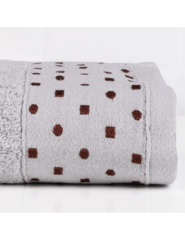 Kąpielowe - Mały ręcznik kąpielowy bawełniany SZARY - produkt moraj.pl 2