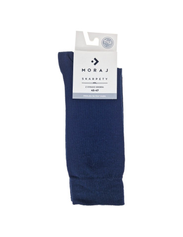 Skarpety męskie garniturowe długie z jonami srebra - produkt 2