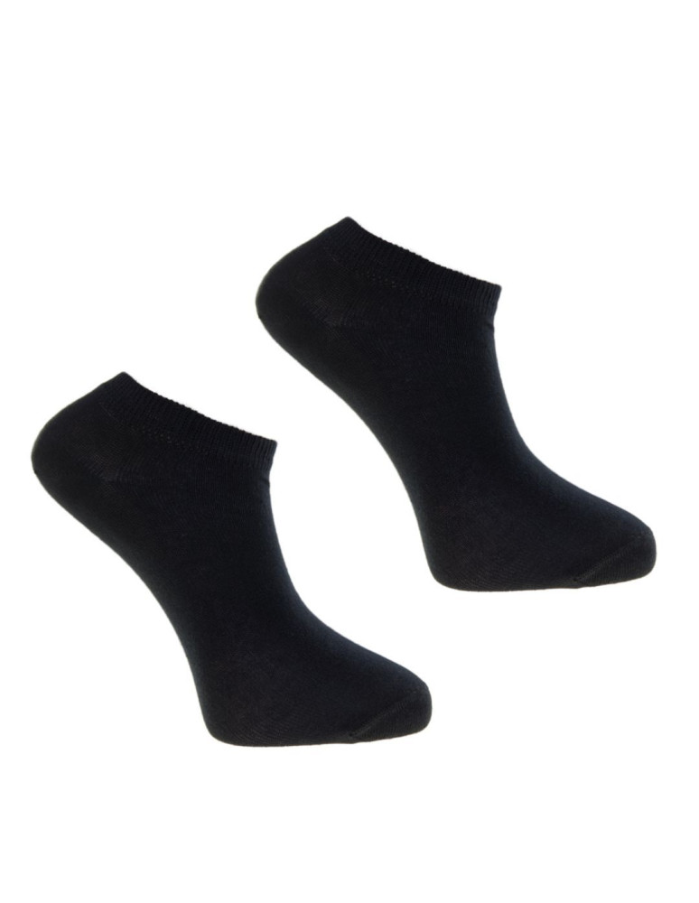 Stopki damskie - Stopki damskie bawełniane czarne 12-pak CZARNY - produkt moraj.pl 2