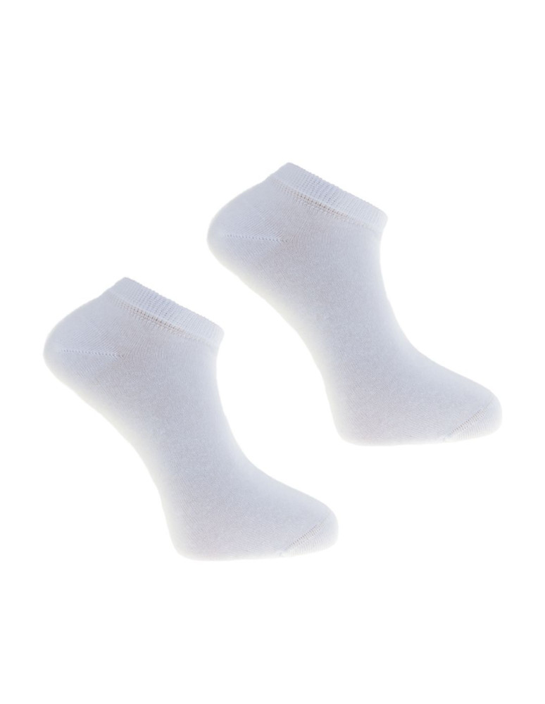 Stopki damskie - Stopki damskie bawełniane białe 12-pak BIAŁY - produkt moraj.pl 2