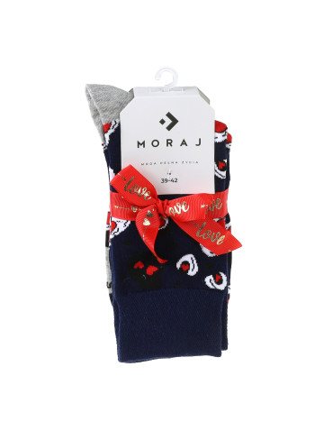 Skarpetki zabawne w sushi walentynkowe 2-pak  - produkt 2