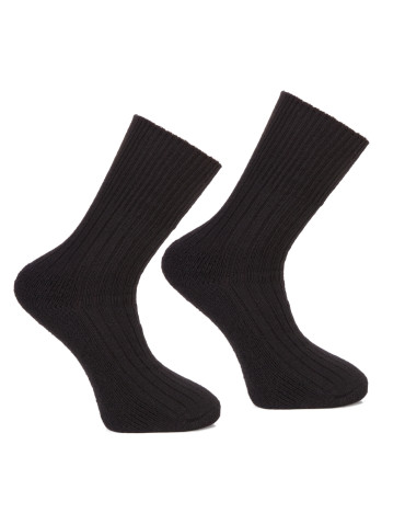 Ciepłe długie skarpety męskie bezuciskowe z wełną 3-pak - produkt 2