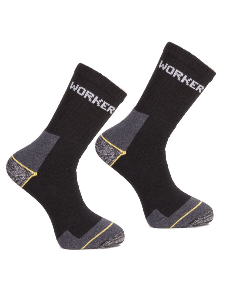 Skarpetki długie - Skarpety robocze długie worker 3-pak WIELOKOLOROWY - produkt moraj.pl 2