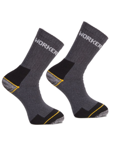 Skarpetki długie - Skarpety robocze długie worker 3-pak WIELOKOLOROWY - produkt 3