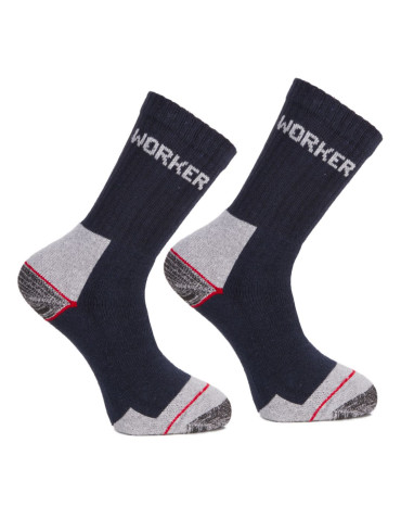 Skarpetki długie - Skarpety robocze długie worker 3-pak WIELOKOLOROWY - produkt 4