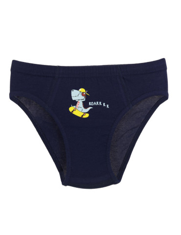 Slipy chłopięce bawełna z elastanem dinozaury  - produkt 2