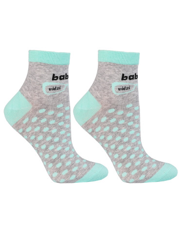 Skarpetki za kostkę - Zestaw skarpetek damskich prezent na dzień babci 2-pak WIELOKOLOROWY - produkt 5