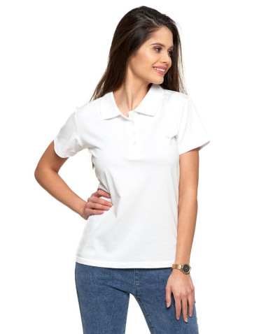 Polo - Koszulka polo damska Premium Line BIAŁY - produkt 1