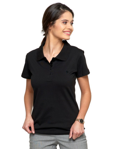 Polo - Koszulka polo damska Premium Line CZARNY - produkt 1