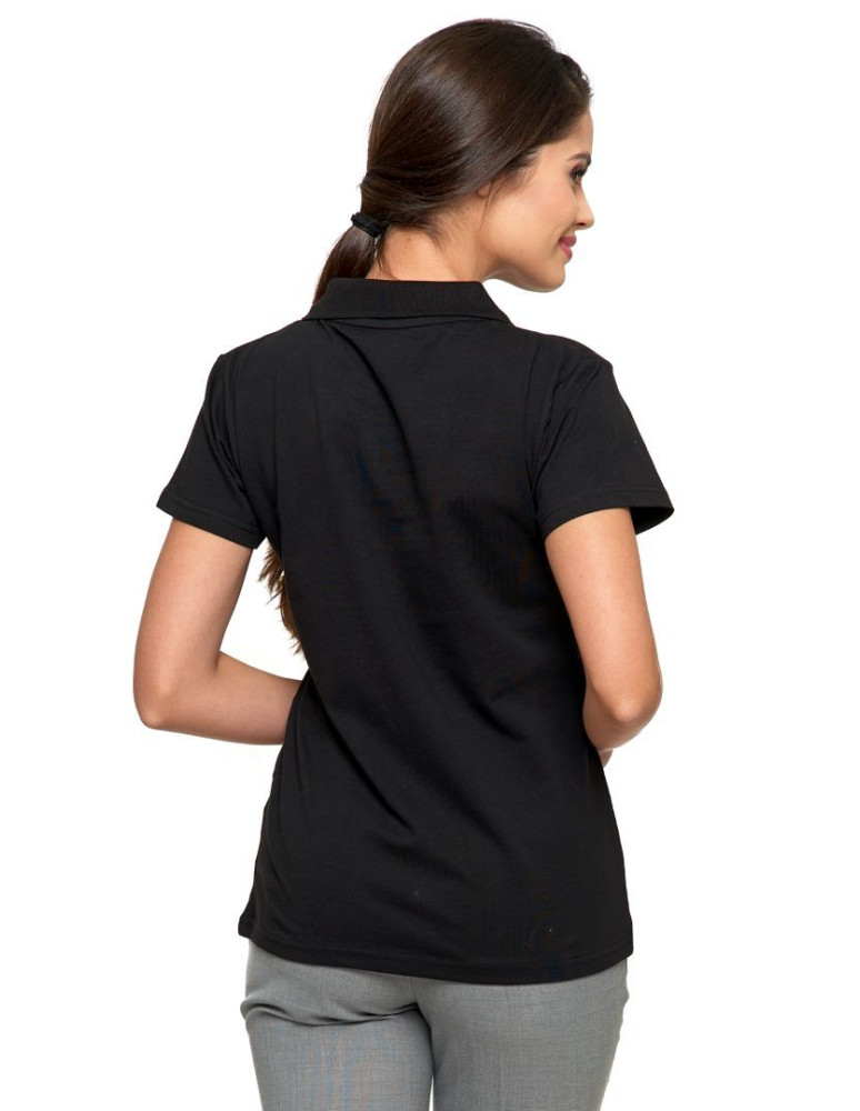 Polo - Koszulka polo damska Premium Line CZARNY - produkt moraj.pl 3