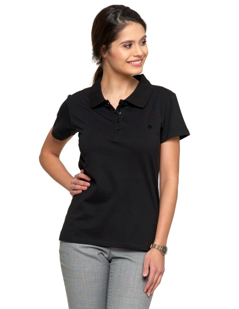 Polo - Koszulka polo damska Premium Line CZARNY - produkt moraj.pl 4