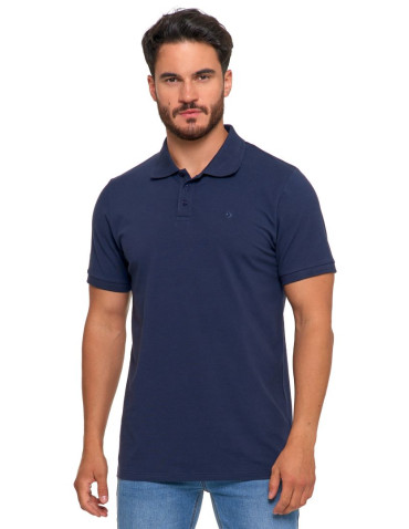 Polo - Koszulka polo męska z bawełny czesanej Premium Line GRANATOWY - produkt 1