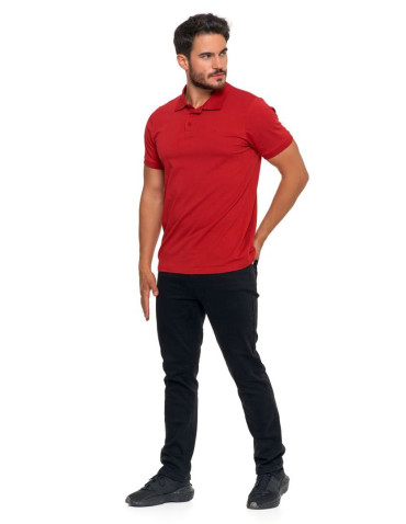 Polo - Koszulka polo męska z bawełny czesanej Premium Line BORDOWY - produkt 9