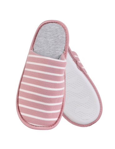 Kapcie damskie wsuwane w paski - produkt 2