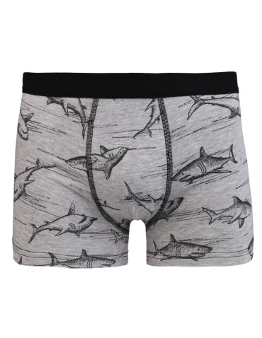 Bokserki - Majtki chłopięce bokserki bawełniane ze zwierzątkami 3-pak WIELOKOLOROWY - produkt 3