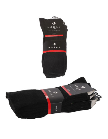 Skarpetki długie - Skarpety męskie długie bawełniane bezuciskowe 5-pak CZARNY - produkt 2