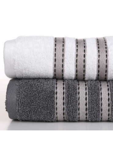 Kąpielowe - Komplet ręczników kąpielowych bawełnianych 100% 2-pak WIELOKOLOROWY - produkt 3