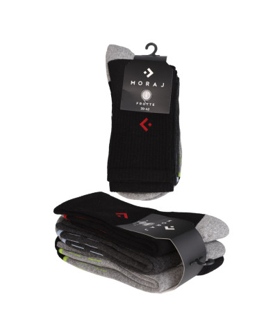 Męskie długie ciepłe skarpety Frotte szeroki ściągacz 3-pak - produkt 2