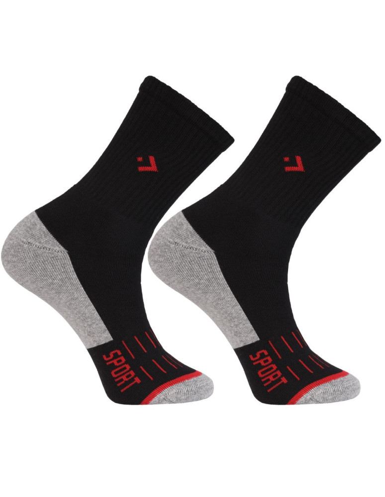 Skarpetki długie - Męskie długie ciepłe skarpety Frotte szeroki ściągacz 3-pak WIELOKOLOROWY - produkt moraj.pl 5