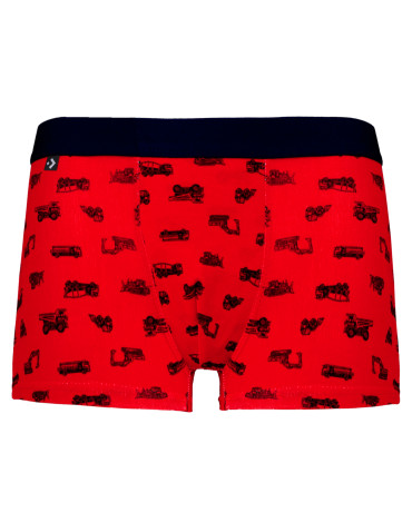 Majtki bokserki chłopięce bawełniane pojazdy budowlane 3-pak - produkt 2