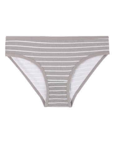 Majtki figi dla dziewczynki bawełniane kropki i paski 4-pak  - produkt 2