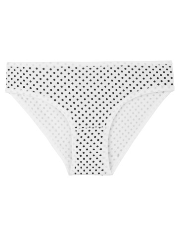 Figi - Majtki figi dla dziewczynki bawełniane kropki i paski 4-pak WIELOKOLOROWY - produkt 3