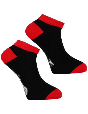 Stopki - Skarpetki męskie stopki nie do pary walentynkowy prezent CZARNY - produkt 2