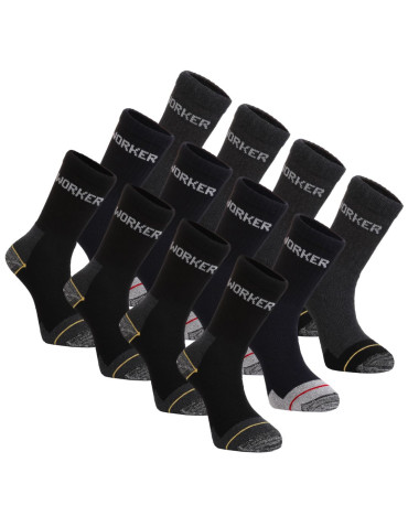 Skarpety robocze długie WORKER 12-pak