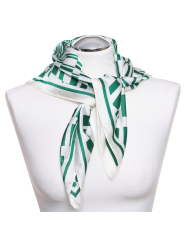 Apaszka damska chusta w geometryczny wzór  - produkt 2