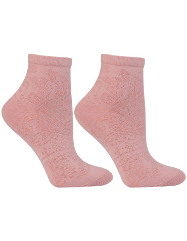 Skarpetki damskie krótkie w ażurowy wzór 3-pak - produkt 2