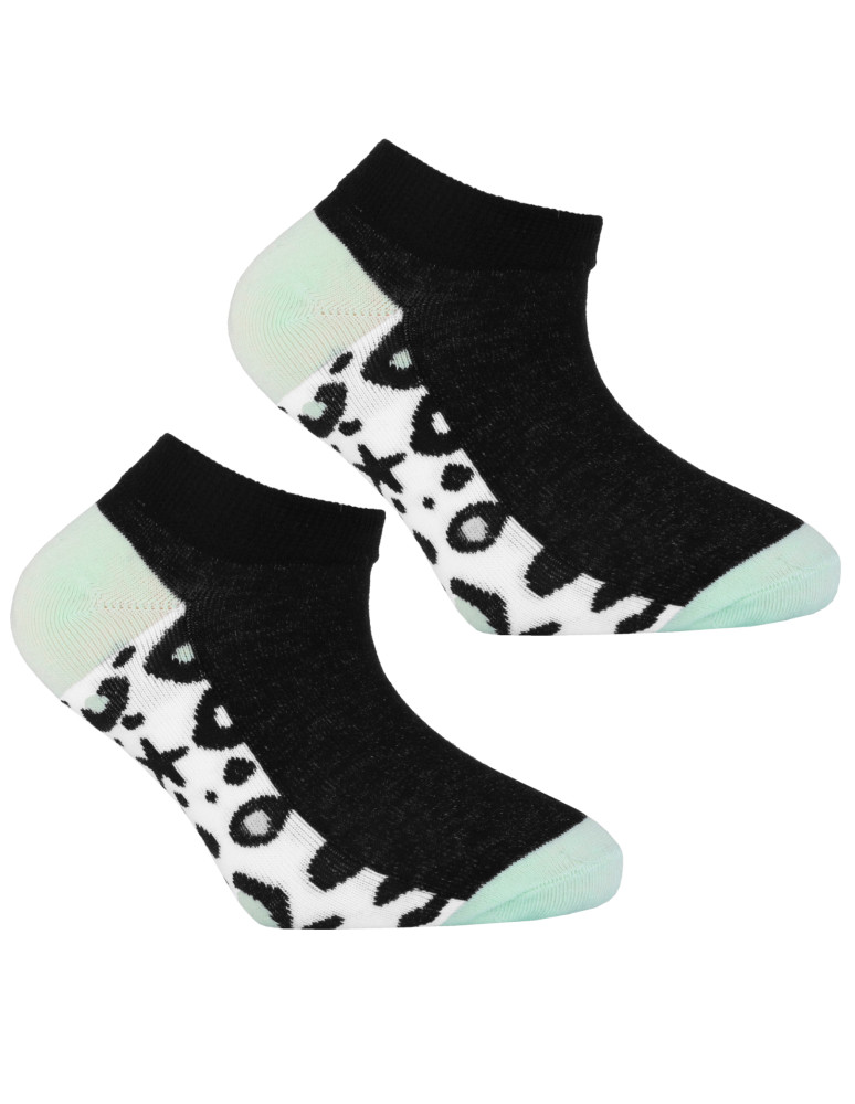 Stopki - Stopki skarpetki bawełniane dziewczęce mix wzorów 5-pak WIELOKOLOROWY  - produkt moraj.pl 2