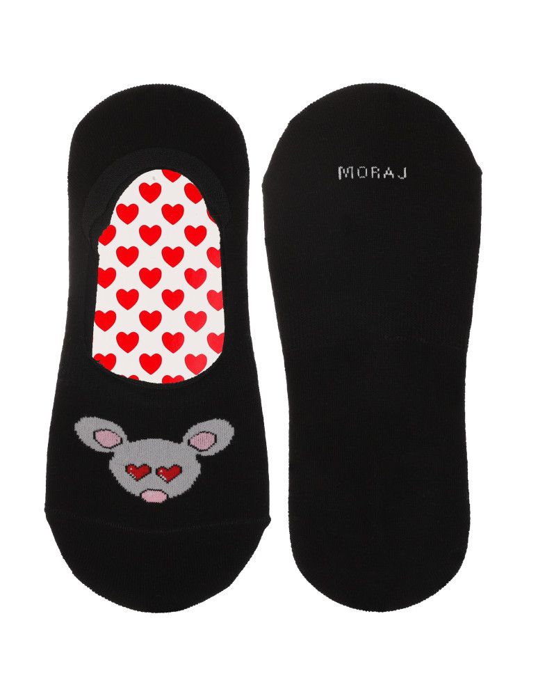 Niskie stopki - Skarpetki damskie niskie stopki w zakochane myszki 6-pak WIELOKOLOROWY  - produkt moraj.pl 3