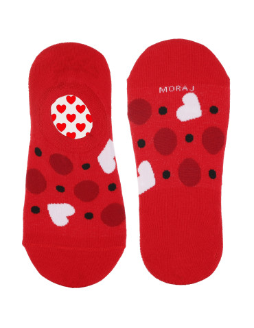 Skarpetki damskie niskie stopki walentynkowe serca 6-pak  - produkt 2