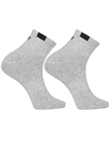 Skarpetki za kostkę - Skarpetki męskie bawełniane krótkie ze ściągaczem 12-pak WIELOKOLOROWY - produkt 4