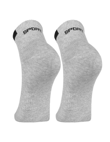 Skarpetki za kostkę - Skarpetki męskie bawełniane krótkie ze ściągaczem 12-pak WIELOKOLOROWY - produkt 5