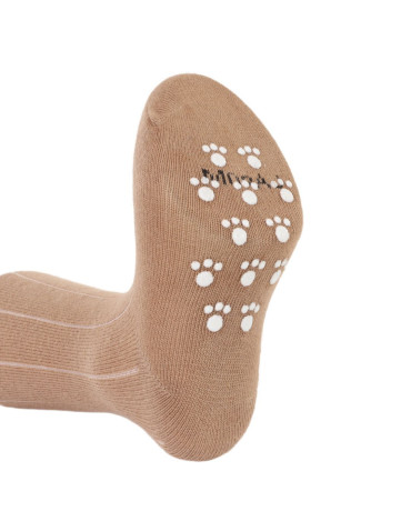 Długie - Długie skarpetki niemowlęce bawełniane w zwierzątka 3-pak WIELOKOLOROWY - produkt 10