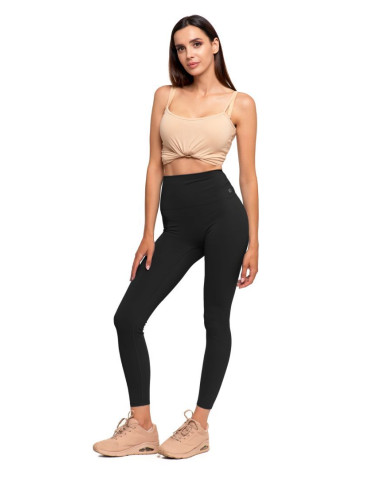 Legginsy damskie sportowe funkcyjne z wysokim stanem