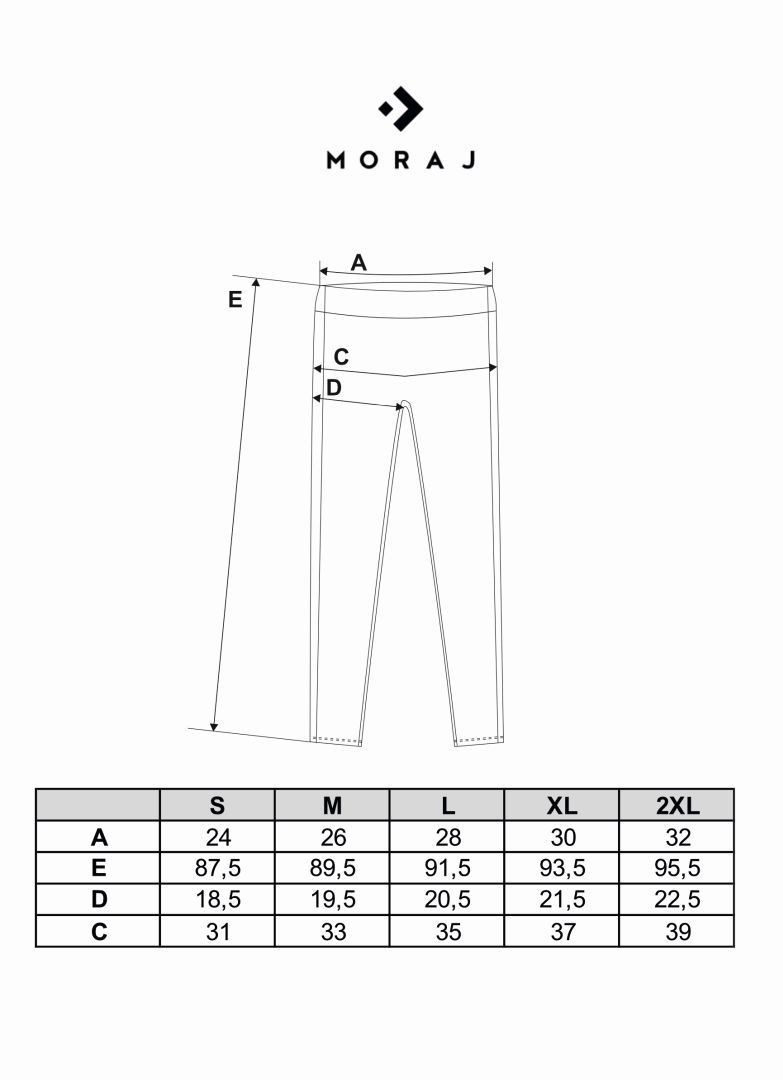 Legginsy damskie sportowe funkcyjne z wysokim stanem