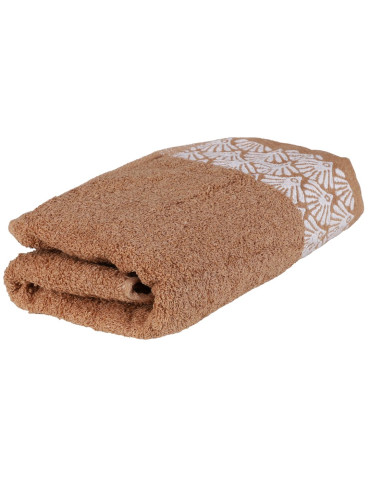 Mały ręcznik bawełniany kąpielowy z bordiurą