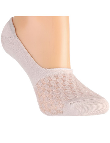 Niskie stopki - Skarpetki niskie stopki damskie z siateczką w kratkę 12-pak WIELOKOLOROWY - produkt 4