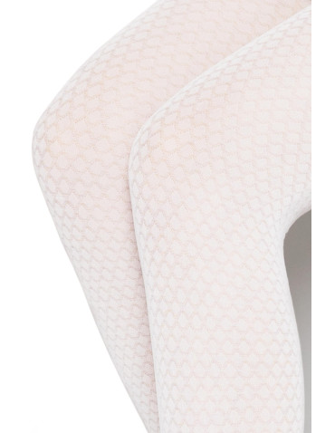 Rajstopy dziewczęce w geometryczny wzór 40 DEN - produkt 2