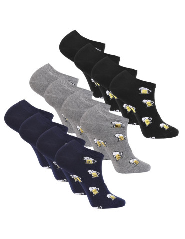 Skarpetki stopki męskie kufle piwa 12-pak