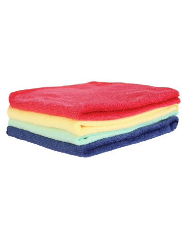 Kuchenne - Ręcznik kuchenny ścierka z mikrofibry 30x30 cm 12-pak WIELOKOLOROWY - produkt 3