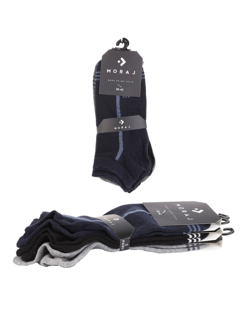 Stopki - Skarpetki stopki męskie z napisem sport 12-pak WIELOKOLOROWY - produkt moraj.pl 8