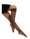 Podkolanówki damskie lycra 15 DEN 2-pak CZARNY