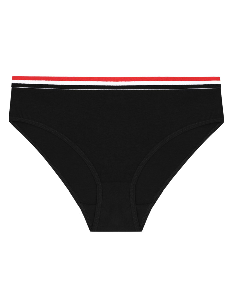 KOBIETA - Majtki figi damskie klasyczne bawełniane w paski 12-pak WIELOKOLOROWY - produkt moraj.pl 5