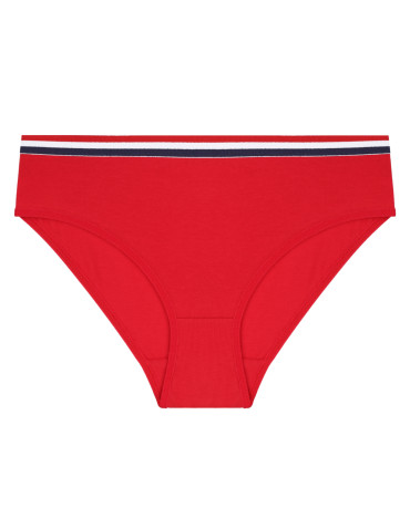 KOBIETA - Majtki figi damskie klasyczne bawełniane w paski 12-pak WIELOKOLOROWY - produkt 7