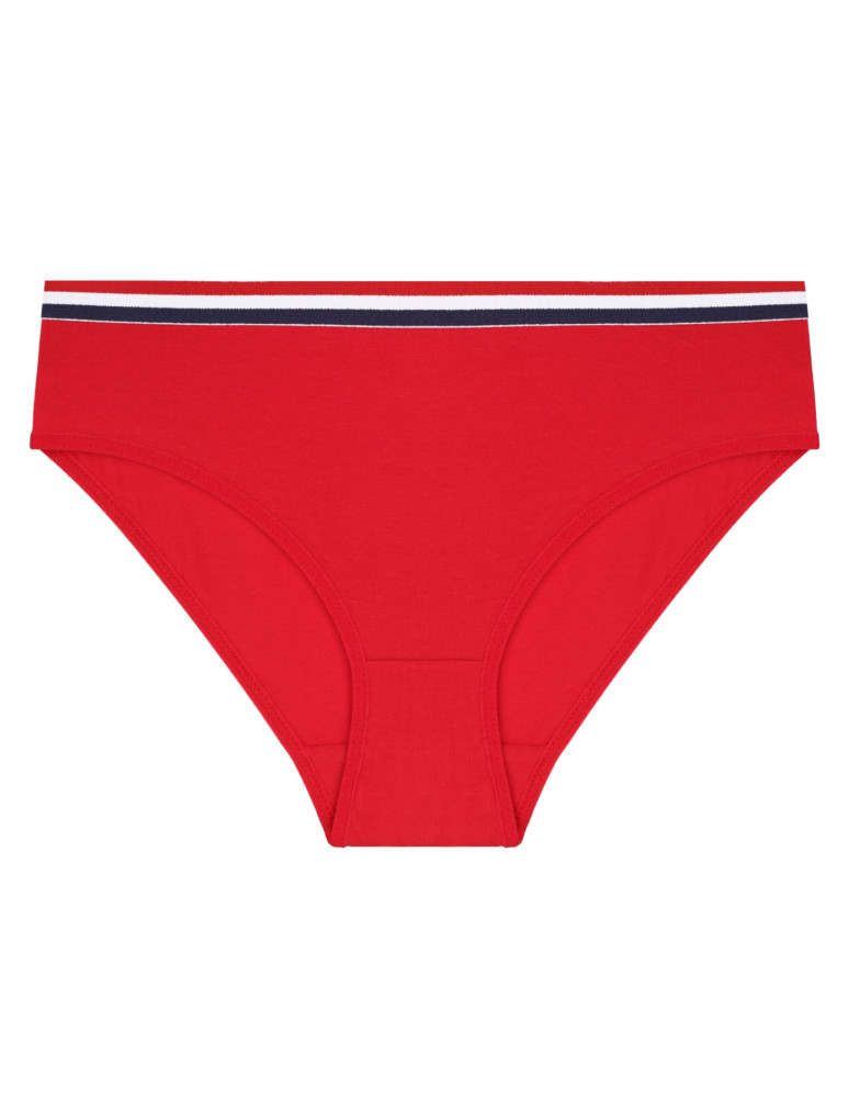 KOBIETA - Majtki figi damskie klasyczne bawełniane w paski 12-pak WIELOKOLOROWY - produkt moraj.pl 7